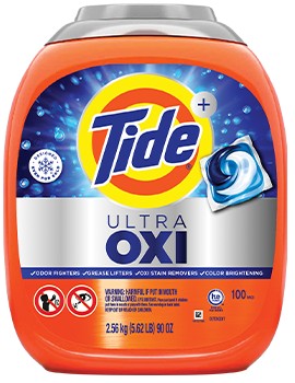 Tide + Ultra OXI Laundry Detergent PODS
