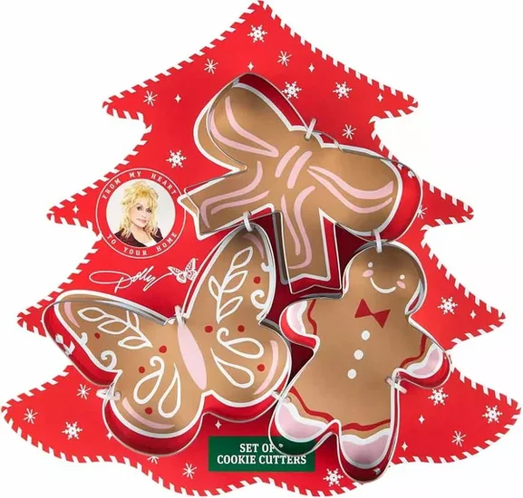 Dolly Parton Unique Shaped Cookie Cutter, 3 ct
