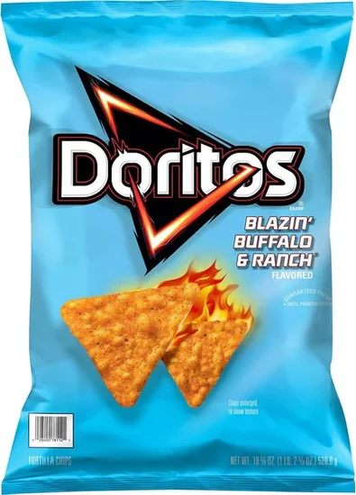 Doritos Blazin Buffalo Tortilla Chips, 18.375 oz.