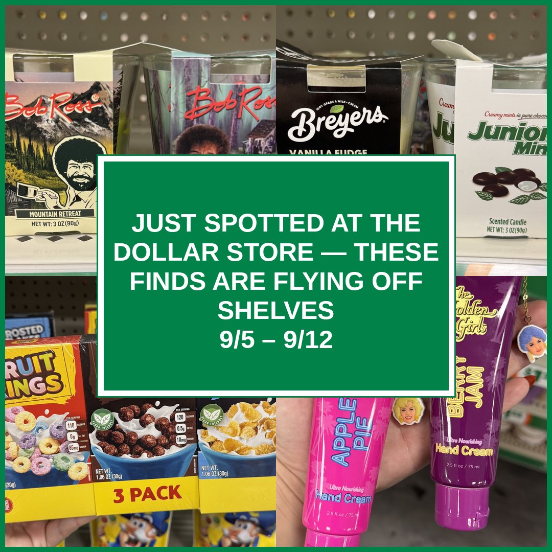 Just Spotted at the Dollar Store — These Finds Are Flying Off Shelves (9/5 – 9/12)
