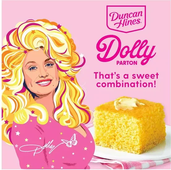 Duncan Hines Dolly Parton's Sweet Cornbread & Muffin Mix, 16 oz