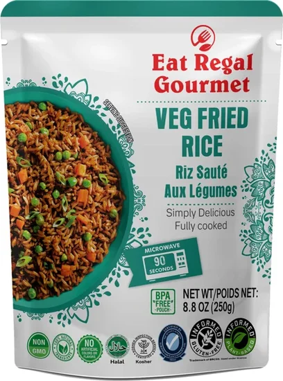 Eat Regal Gourmet Veg Fried Rice, 1-ct.