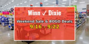 Winn-Dixie Weekend Sale & BOGO Deals: 9/16 - 9/22