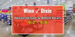 Winn-Dixie Weekend Sale & BOGO Deals: 9/2 - 9/8