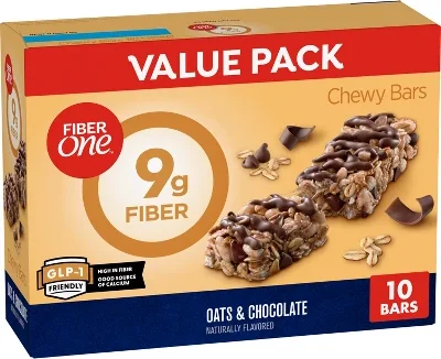 Fiber One Oats & Chocolate Chewy Bars - 10ct/14.1oz