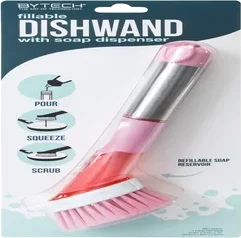 Fillable Dishwand With Soap Dispenser