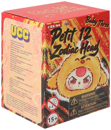 Baby Three Petit 12 Zodiac Head Figure (Styles May Vary)
