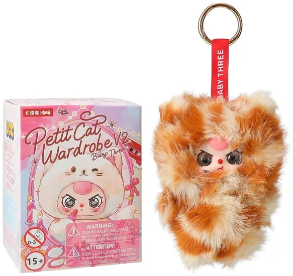 Baby Three Petit Cat Wardrobe V2 Toy (Styles May Vary)