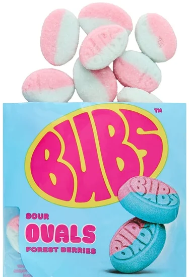 Bubs™ Sour Ovals Forest Berries Candy, 5.5 oz