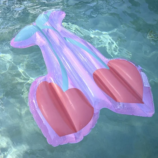 Cherry Hearts Pool Float