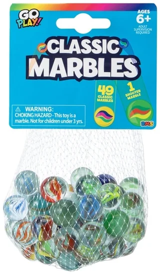 Classic Marbles 50-Pack