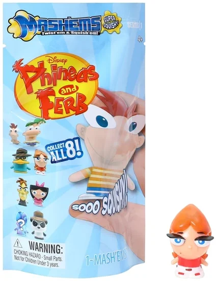 Disney Phineas And Ferb Mash'ems™ Mystery Collectible (Styles May Vary)
