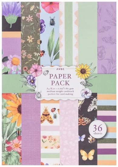 Floral & Botanical Craft Paper Pack