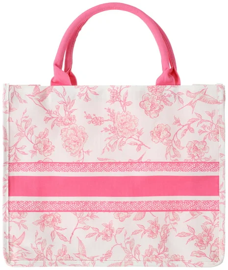 Floral Statement Tote Bag
