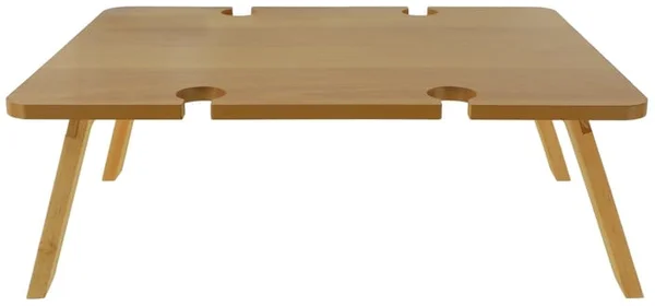 Foldable Wood Table Cupholder