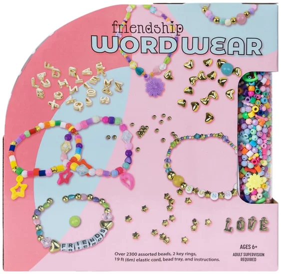 Friendship Word Wear Bracelet Making Kit