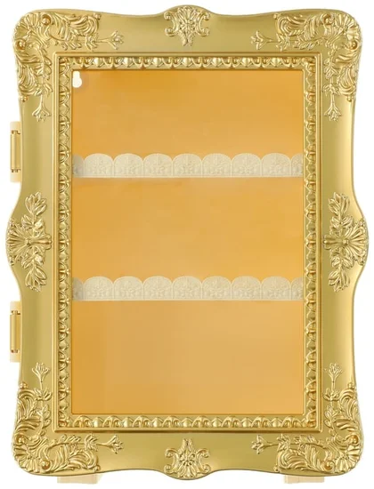 Gilded Glam Display Shelf