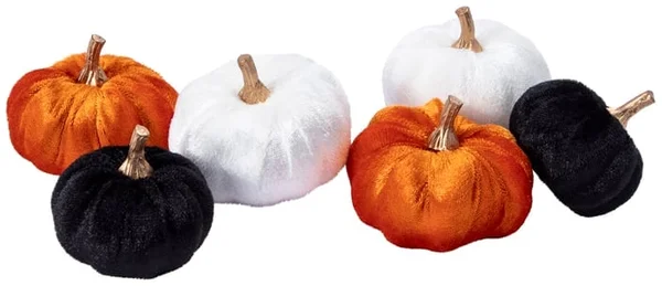 Halloween Decorative Pumpkins 6-Pack