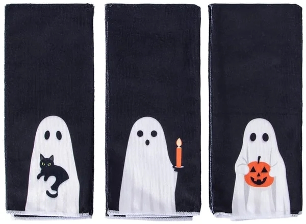 Halloween Dish Towels 3-Pack