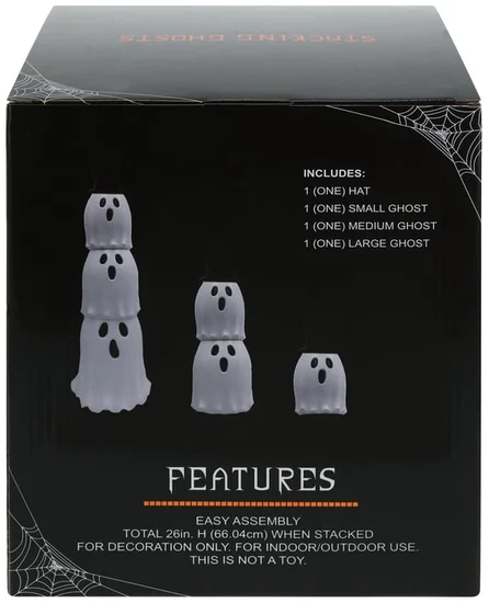 Halloween Stacking Ghosts 3-Pack