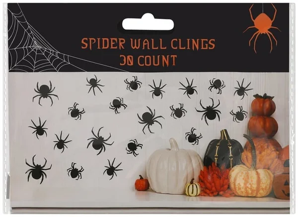 Halloween Wall Clings 30-Pack