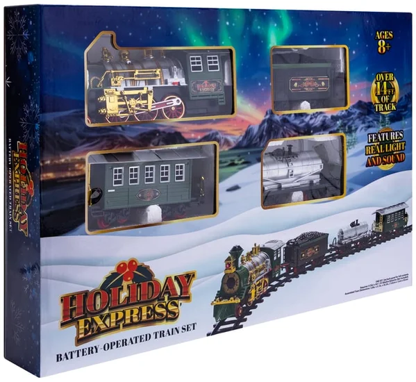Holiday Express Battery-Operated Train Set