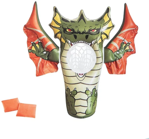 Inflatable Dragon Target Toss Set
