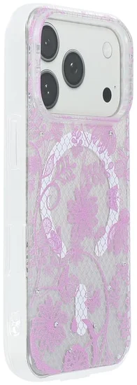 iPhone 18/17 Pro Floral Crystal MagSafe® Compatible Case