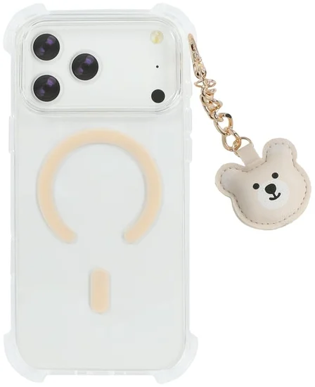 iPhone 18/17 Pro Max MagSafe® Phone Case With Bear Charm
