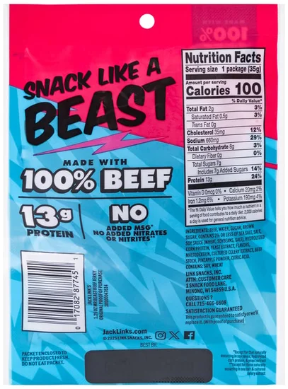 Jack Link's® Original Beef Jerky 1.25oz
