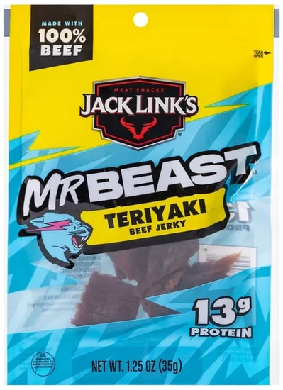 Jack Link's® Teriyaki Beef Jerky 1.25oz