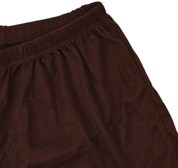 Juniors Lettuce-Edge Pajama Shorts