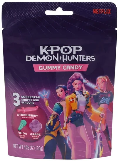 K-Pop Demon Hunters Gummy Candy 4.2oz