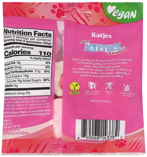 Katjes® Squishy Kitties Gummies 3.5oz