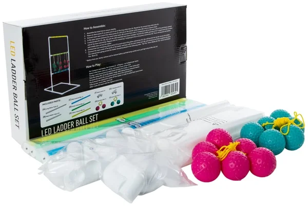 LED Ladder Ball Game Set