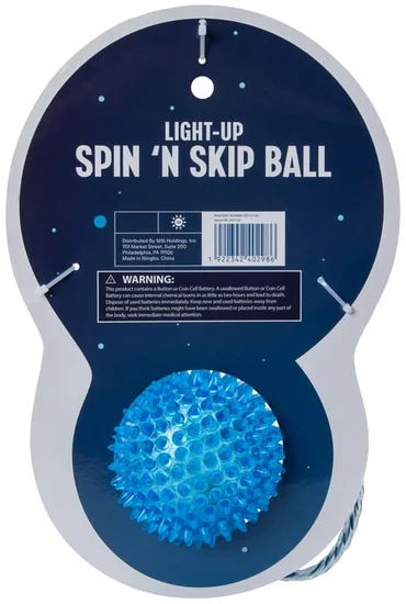 Light-Up Spin 'N Skip Ball