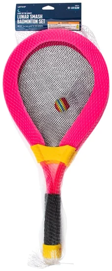 Light Up The Night! Lunar Smash Badminton Set