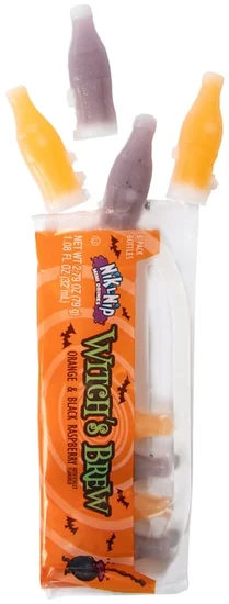 Nik-L-Nip® Witch's Brew Orange & Black Raspberry Mini Drinks 8-Pack 2.79oz