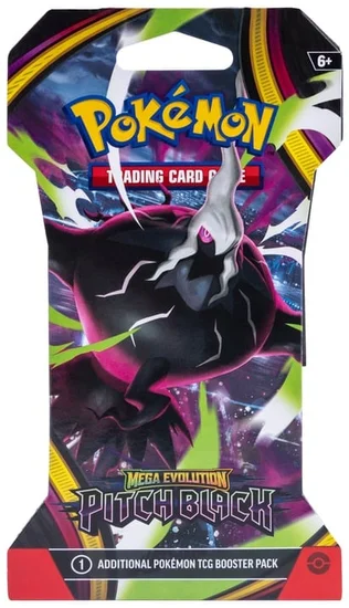 Pokémon™ Mega Evolution Pitch Black Trading Card Game Booster Pack