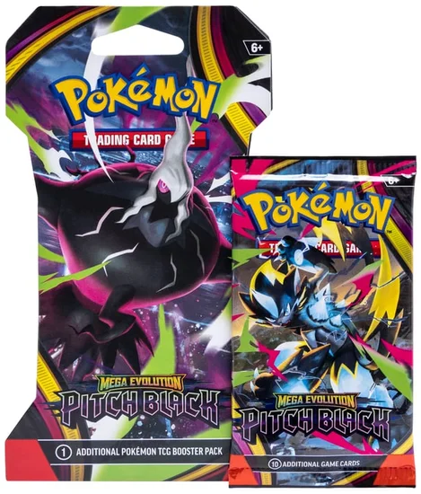 Pokémon™ Mega Evolution Pitch Black Trading Card Game Booster Pack