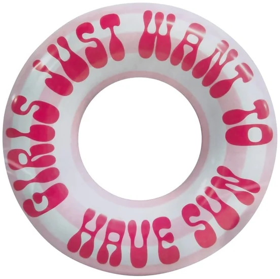 Printed Pool Party Tube 35in
