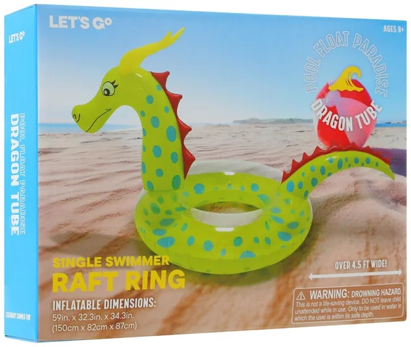 Raft Ring Dragon Tube