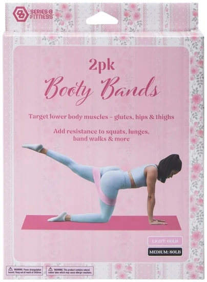 Series-8 Fitness™ Booty Bands 2-Pack