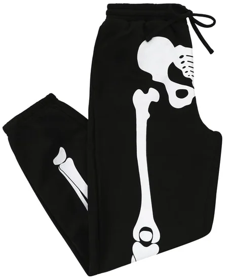 Skeleton Graphic Jogger Pants