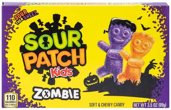 Sour Patch Kids® Zombie Movie Theater Candy Box 3.5oz