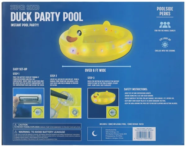 Super Sized Duck Party Pool