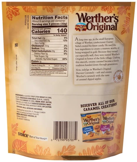 Werther's Original® Caramel Apple Soft Caramel Candy 8.57oz