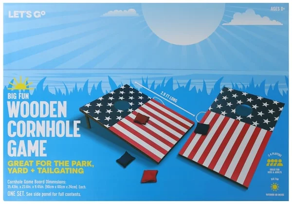 Wooden Cornhole Game