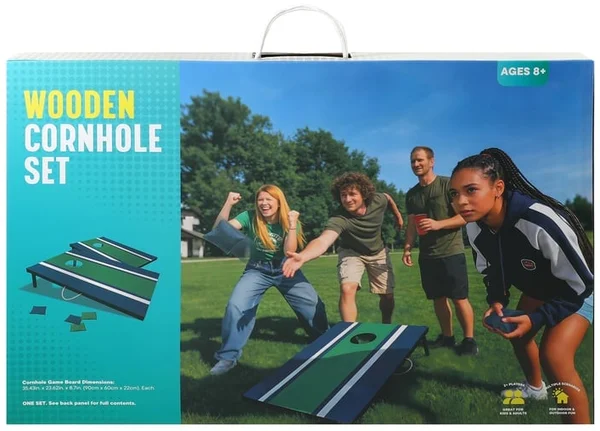 Wooden Cornhole Set