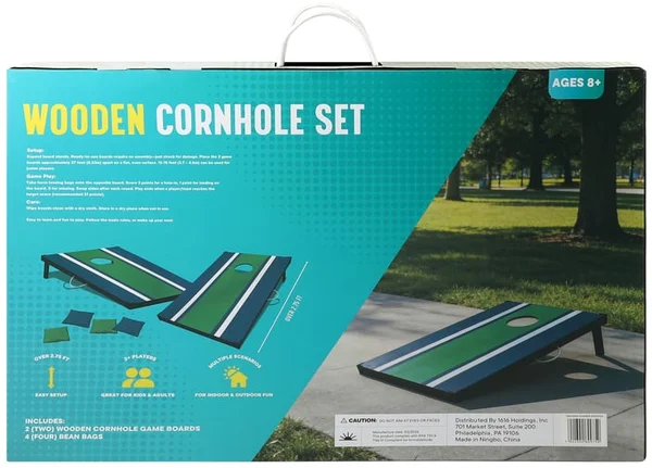 Wooden Cornhole Set